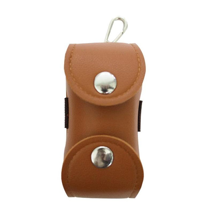 NEW PU Leather Golf Balls Bag Golfing Accessories for Fixing Golf Balls and Golf Studs Portable Golf Balls Storage Pocket