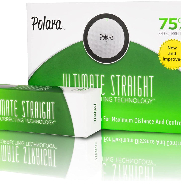 Ultimate Straight Premium Golf Balls | Hook and Slice Correction | Handicap Range 12+ | Perfect for Recreational Golfers | 1 Dozen (12-Balls) | 2Pc Construction of Central Core and Outer Cover