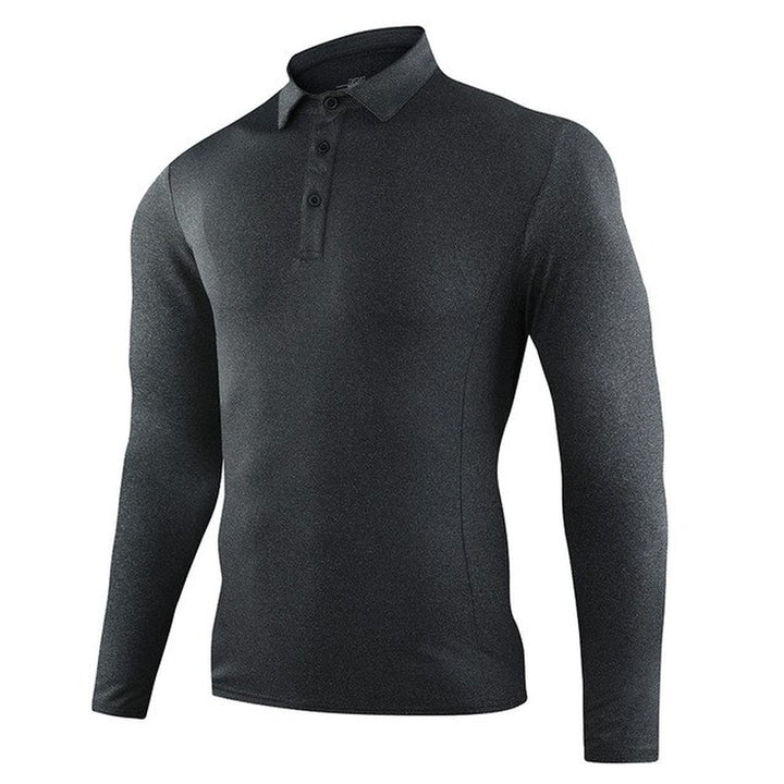 2021 New Golf Wear Long Sleeve Golf Shirt 7 Colors in Choice Leisure Fitness Quick Dry Golf Clothes Sport Male T Shirt Gym