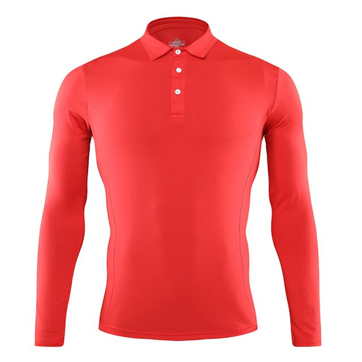 2021 New Golf Wear Long Sleeve Golf Shirt 7 Colors in Choice Leisure Fitness Quick Dry Golf Clothes Sport Male T Shirt Gym