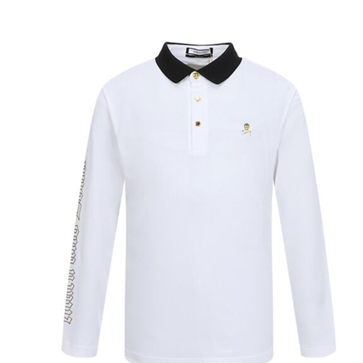 New Spring Golf Long Sleeves Shirts for Men Lover Golf Clothes Mark&Lona Golf Shirts Quick Dry Breathable Golf Wear