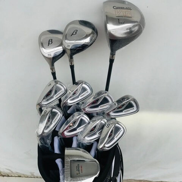 Mizuno Zephyr Men'S Golf Clubs Golf Clubs Set Graphite Shaft 11Pcs/Set Golf Driver Fairway Wood Golf Irons Golfputter with Nobag
