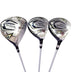 Cooyute New Golf Clubs HONMA BEZEAL 525 Golf Wood Set Driver Fairway Woods Clubs Graphite Shaft R or S Golf Shaft Free Shipping